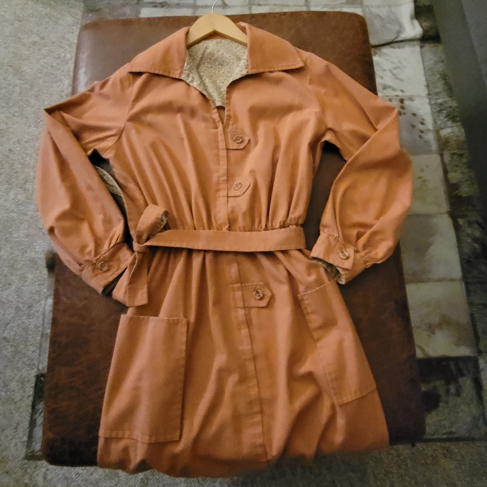 70s Vintage House Dress